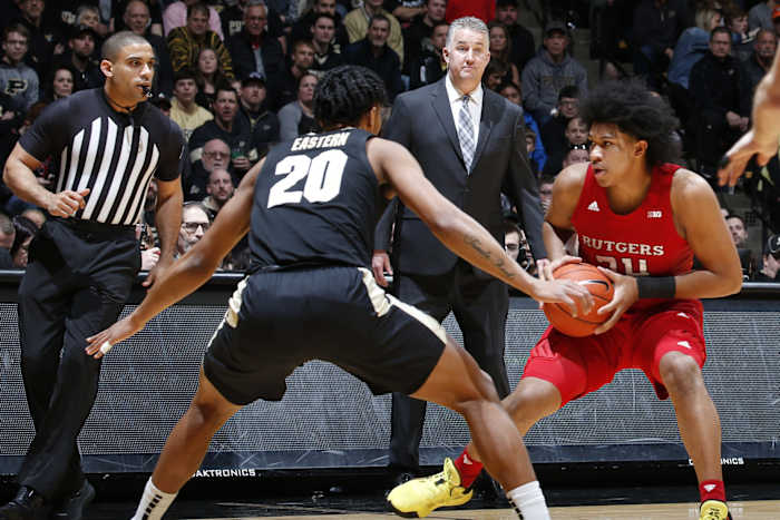 Purdue coach Matt Painter said this weekend that Nojel Eastern (20) "never once'' brought up the idea of transferring until he told his coach on Tuesday that he was entering the transfer portal. (USA TODAY Sports)